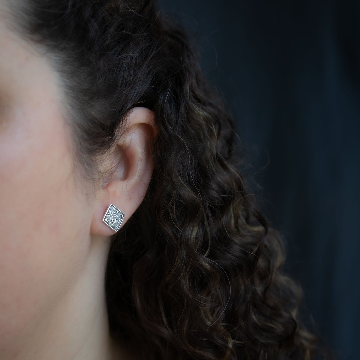 Made-to-Order Botanical Diamond Studs