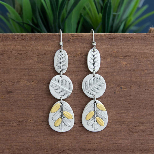 Made-to-Order Botanical Sampler Earrings Style 2