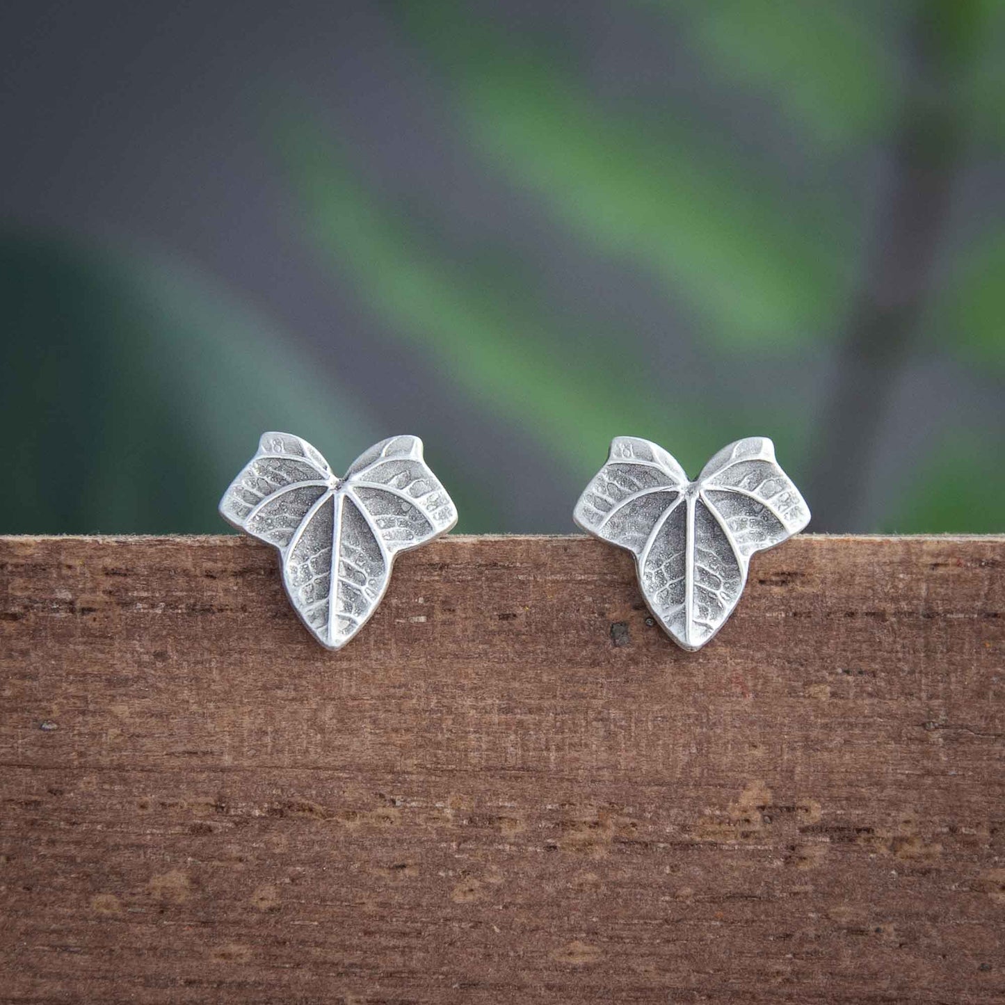 Ivy Leaf Stud Earrings