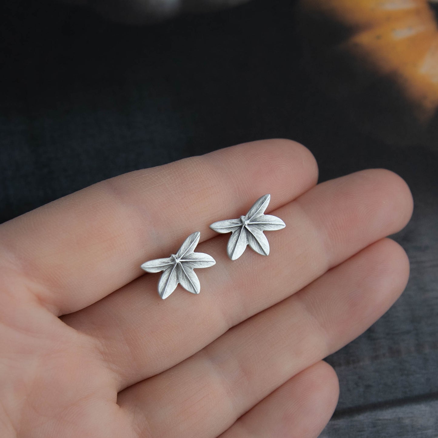 Alpine Lady's Mantle Studs