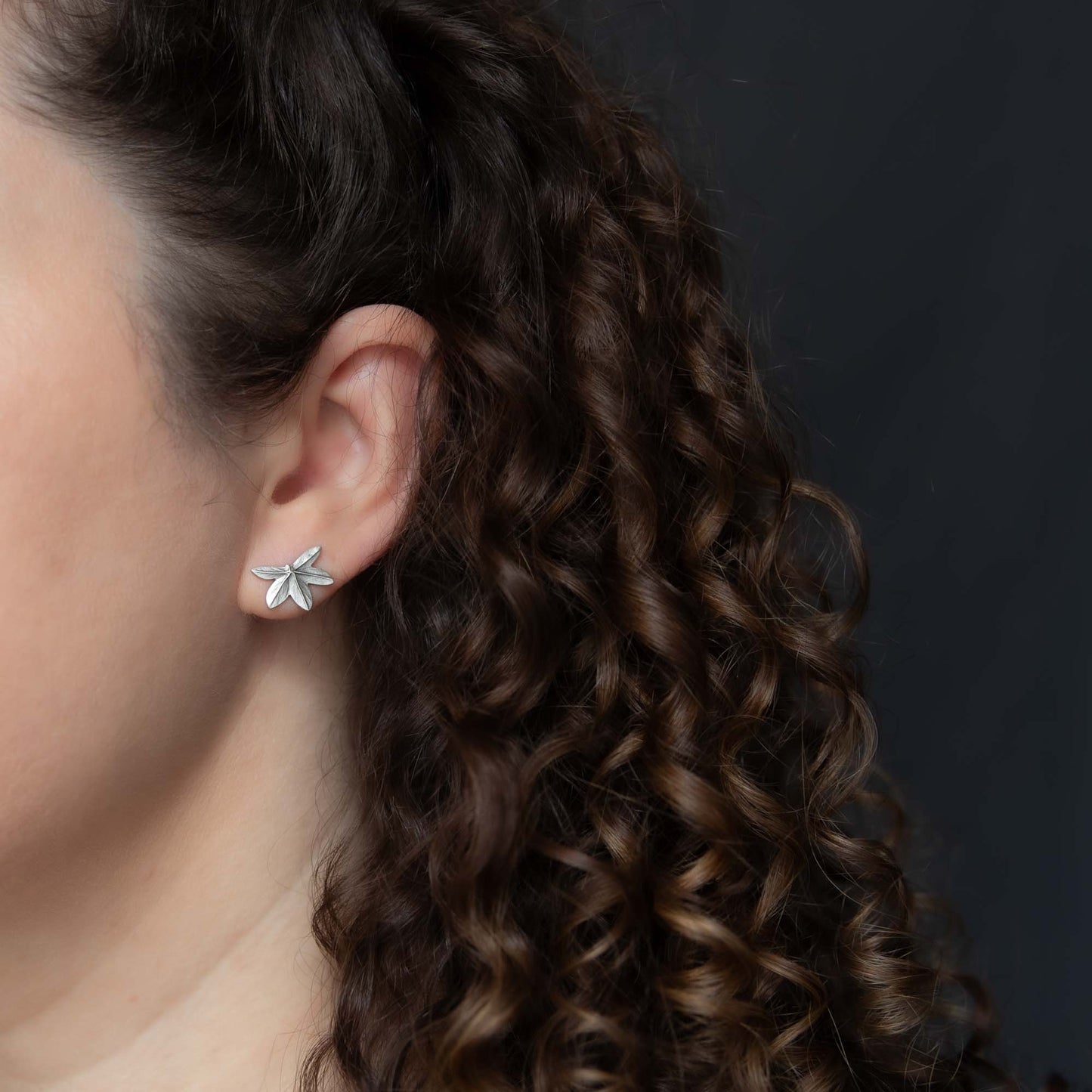 Alpine Lady's Mantle Studs