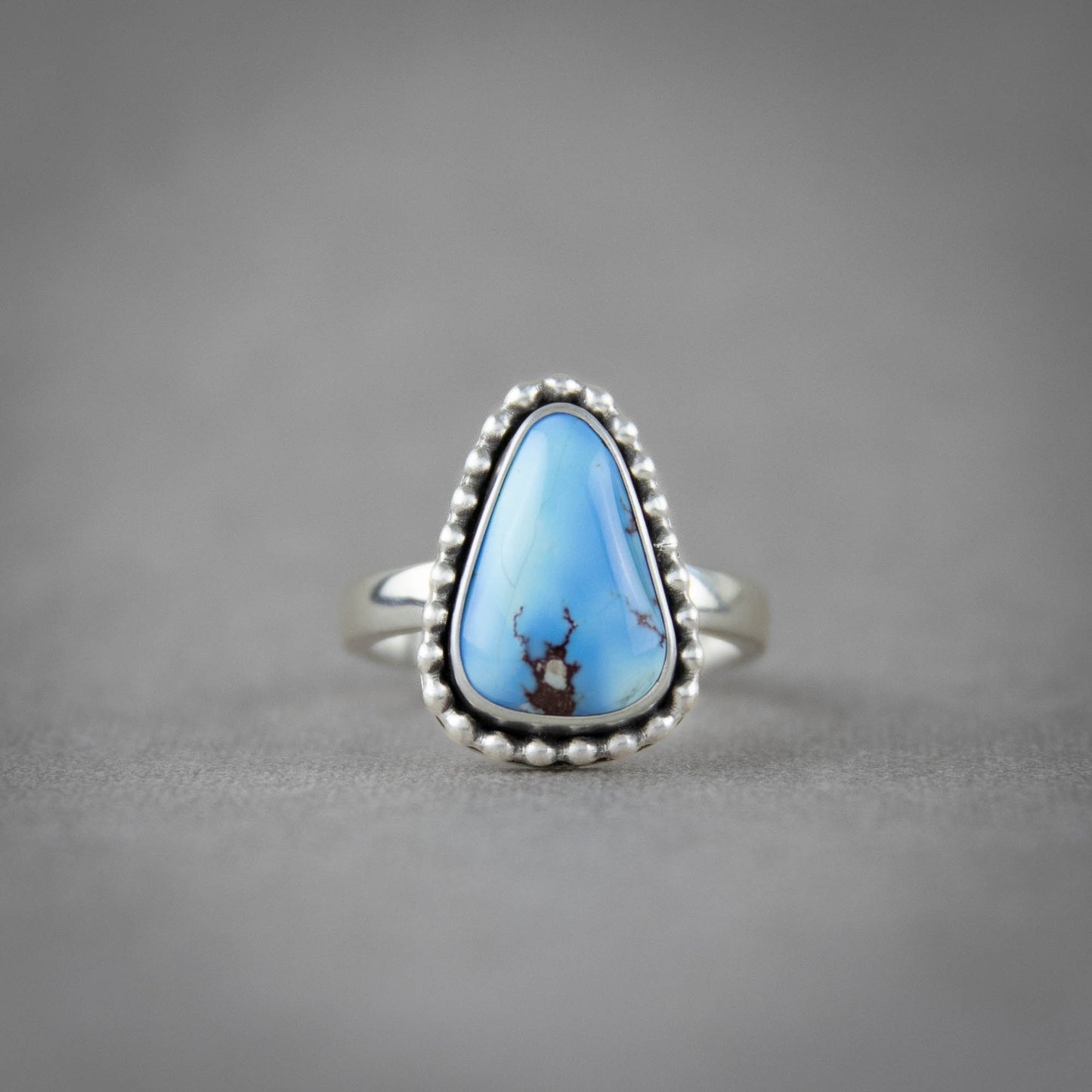 Golden Hill Turquoise Ring - Size 8