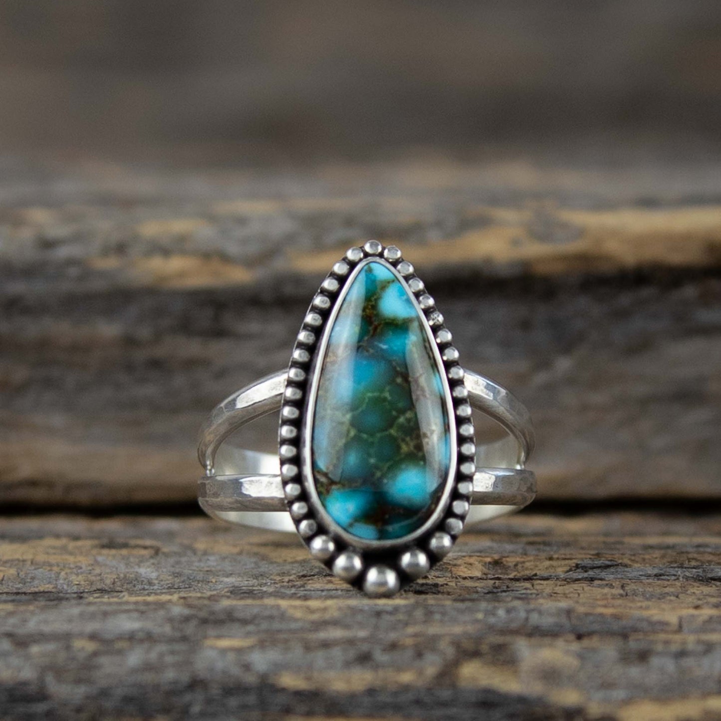 Turquoise Mountain Ring - Size 9