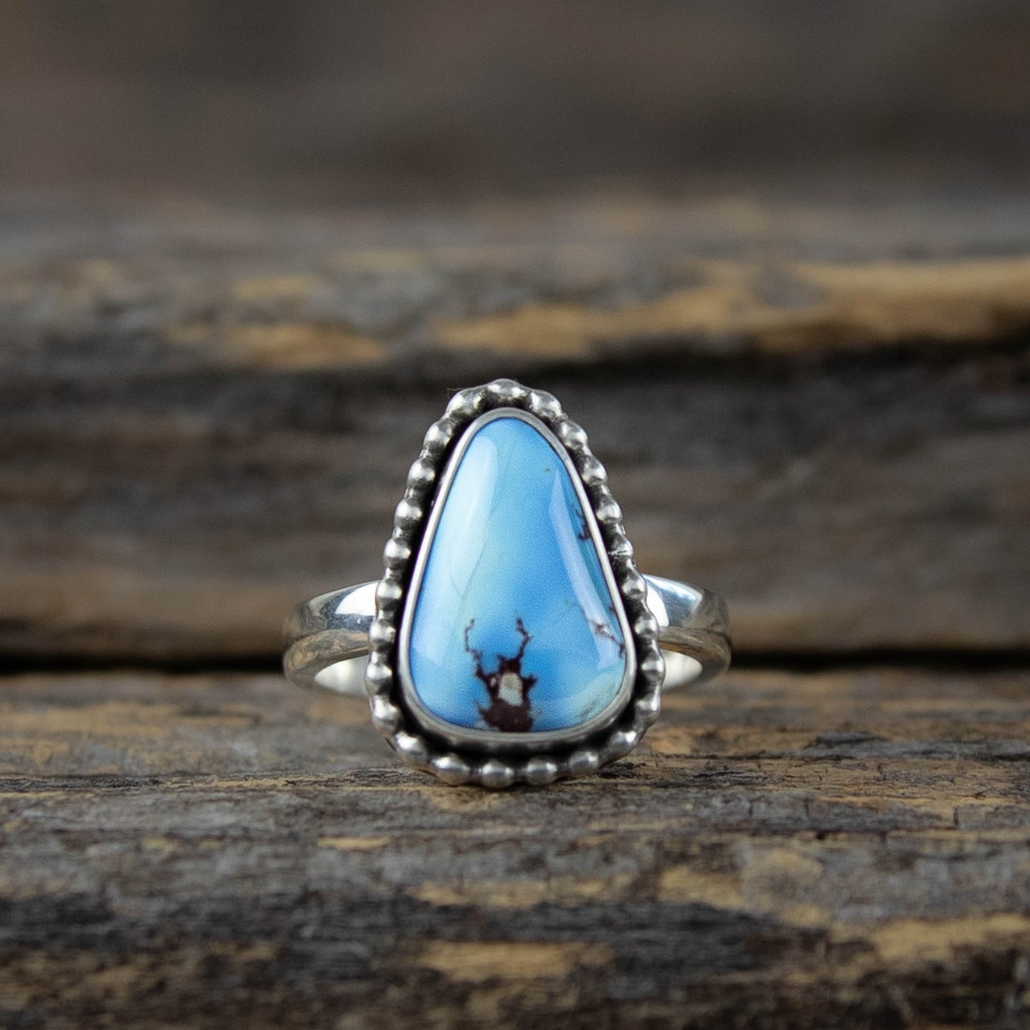Golden Hill Turquoise Ring - Size 8