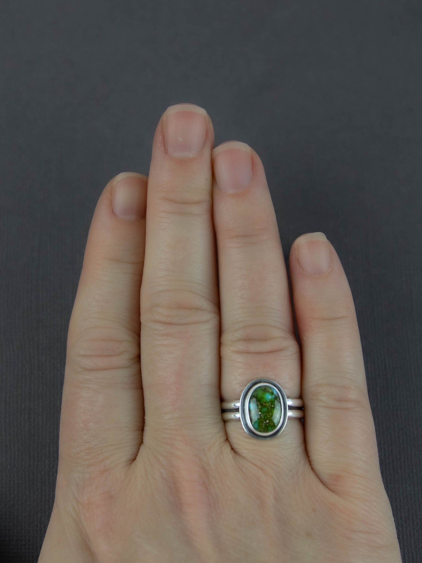 Sonoran Gold Double Band Ring - Size 8.75
