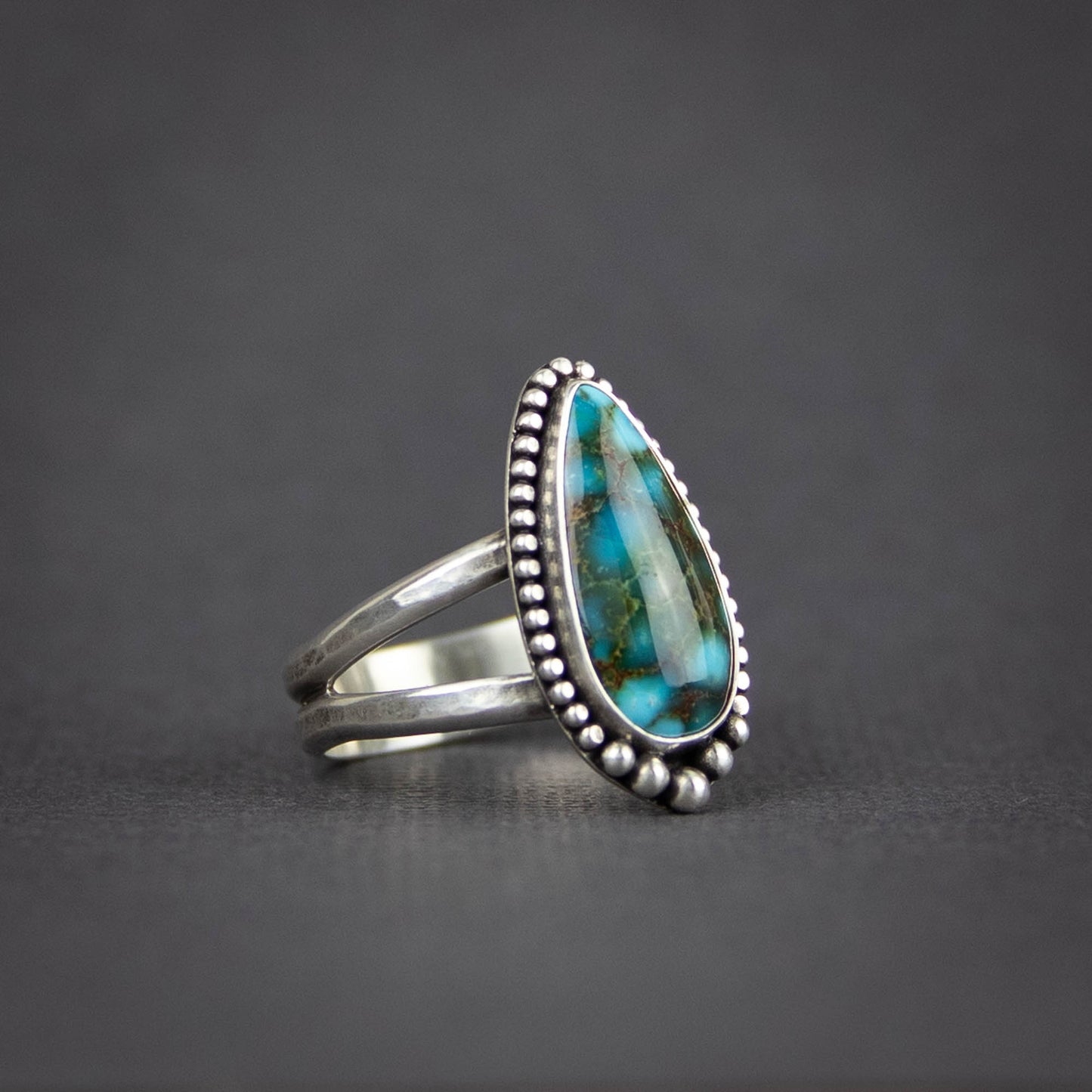 Turquoise Mountain Ring - Size 9