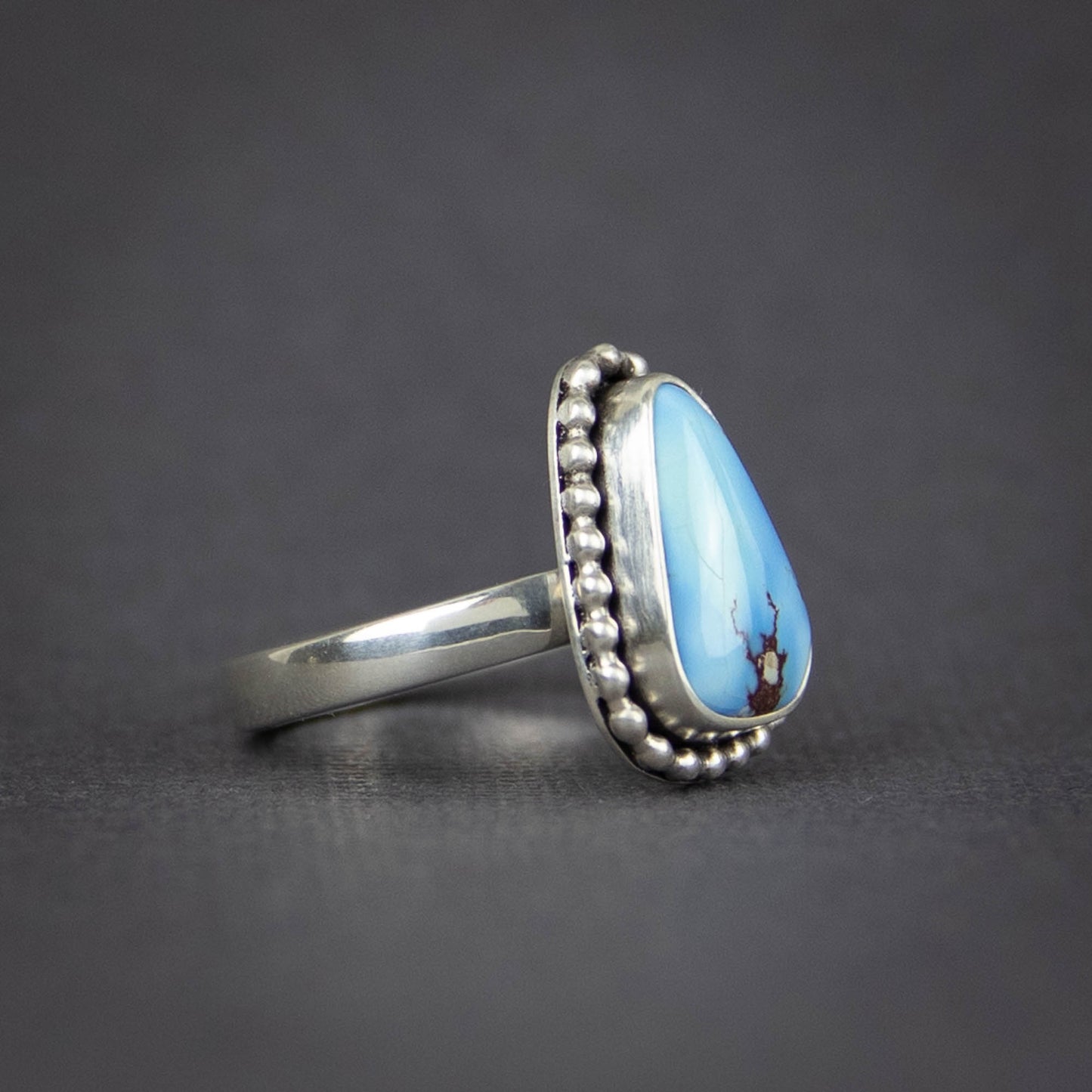 Golden Hill Turquoise Ring - Size 8