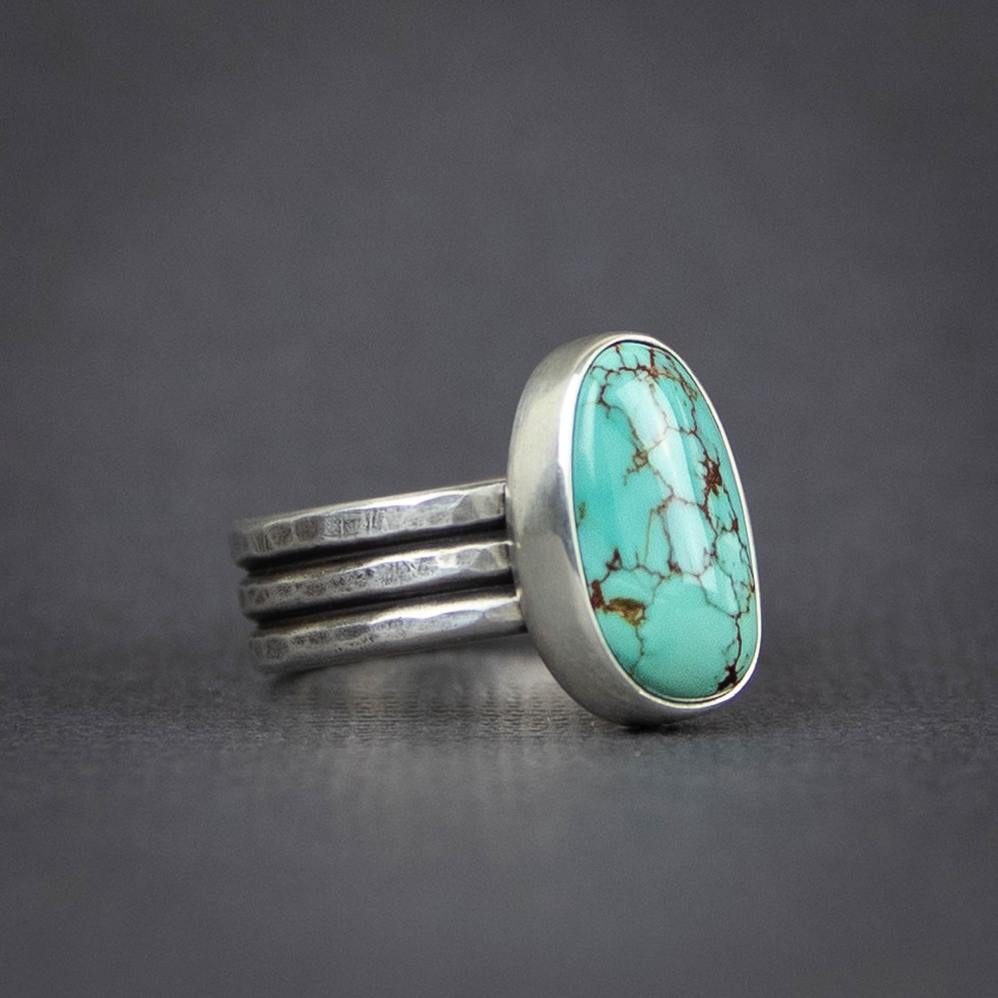 Baja Turquoise Triple Wire Band - Size 6.5