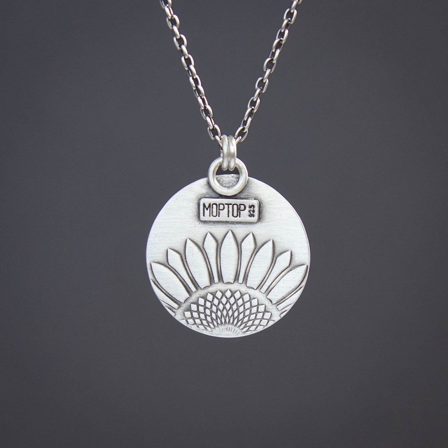 Sun Ray Pendant w/Kingman red web turquoise