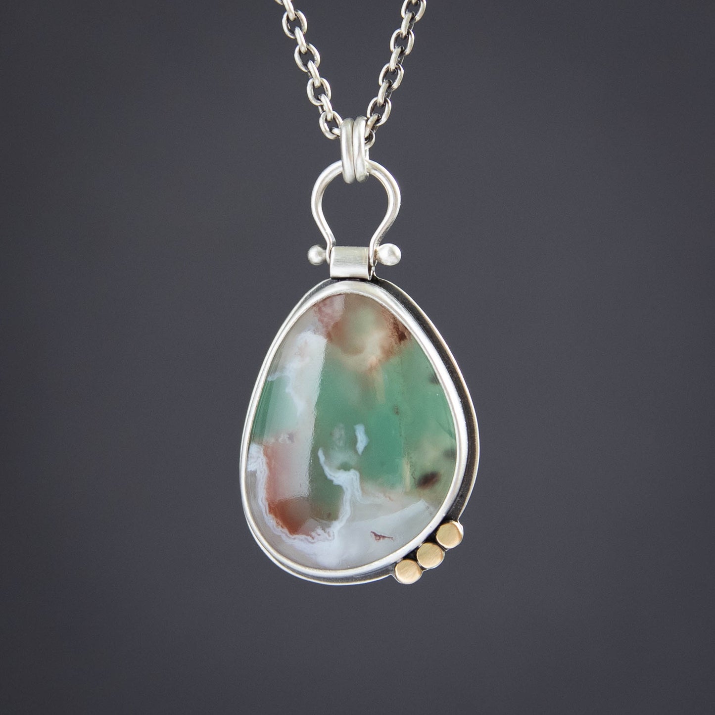 Aquaphrase 3 Dot Pendant