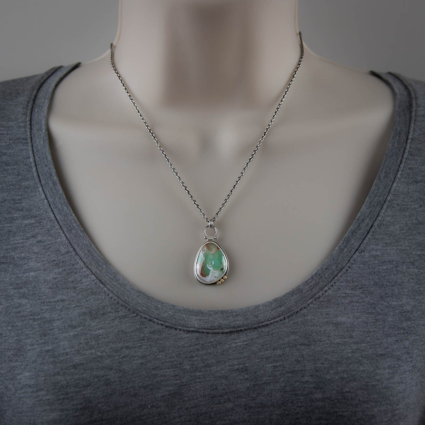 Aquaphrase 3 Dot Pendant