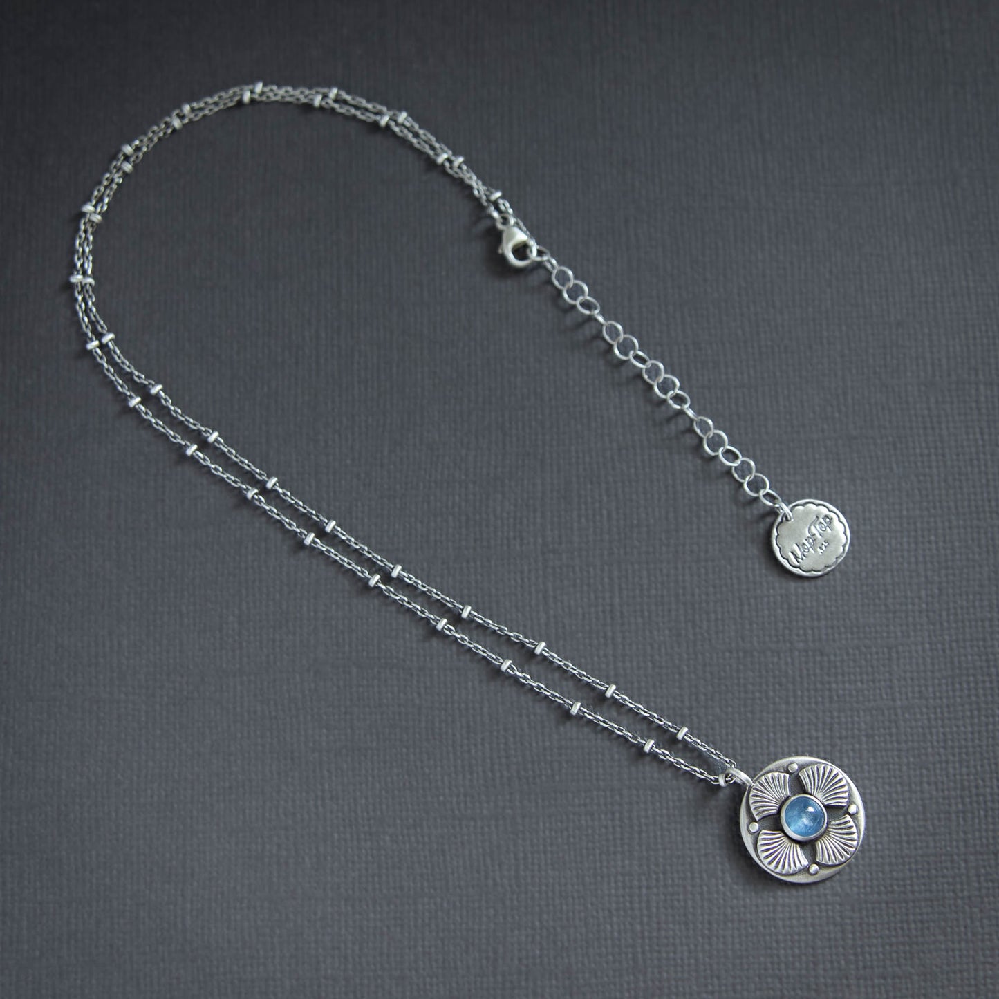 Denim Kyanite Pendant