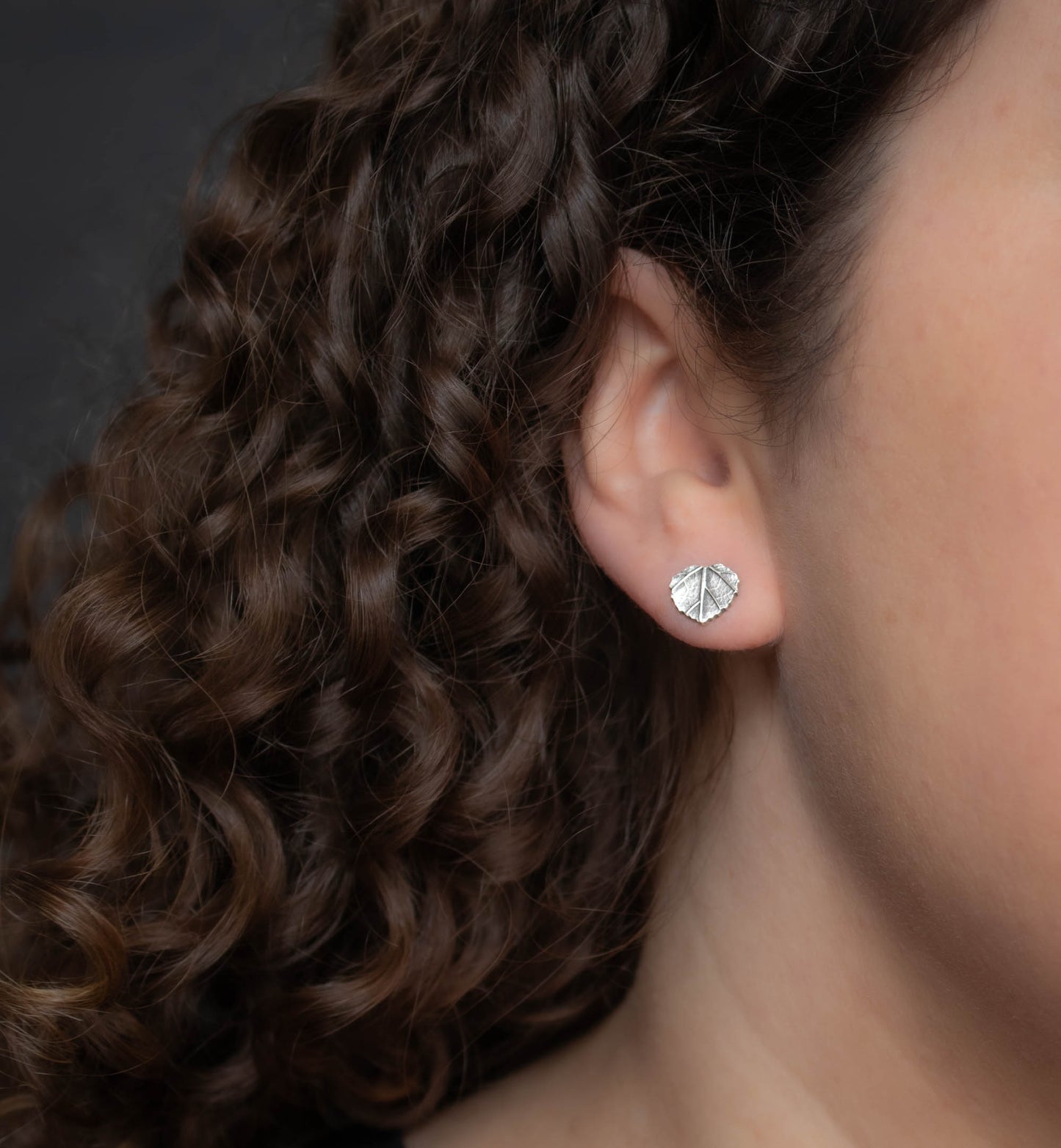 Aspen Leaf Studs