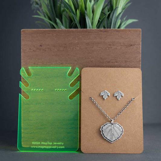 Earring/Necklace Card Jig - 2.5" (Zazzle Mighty & Square)