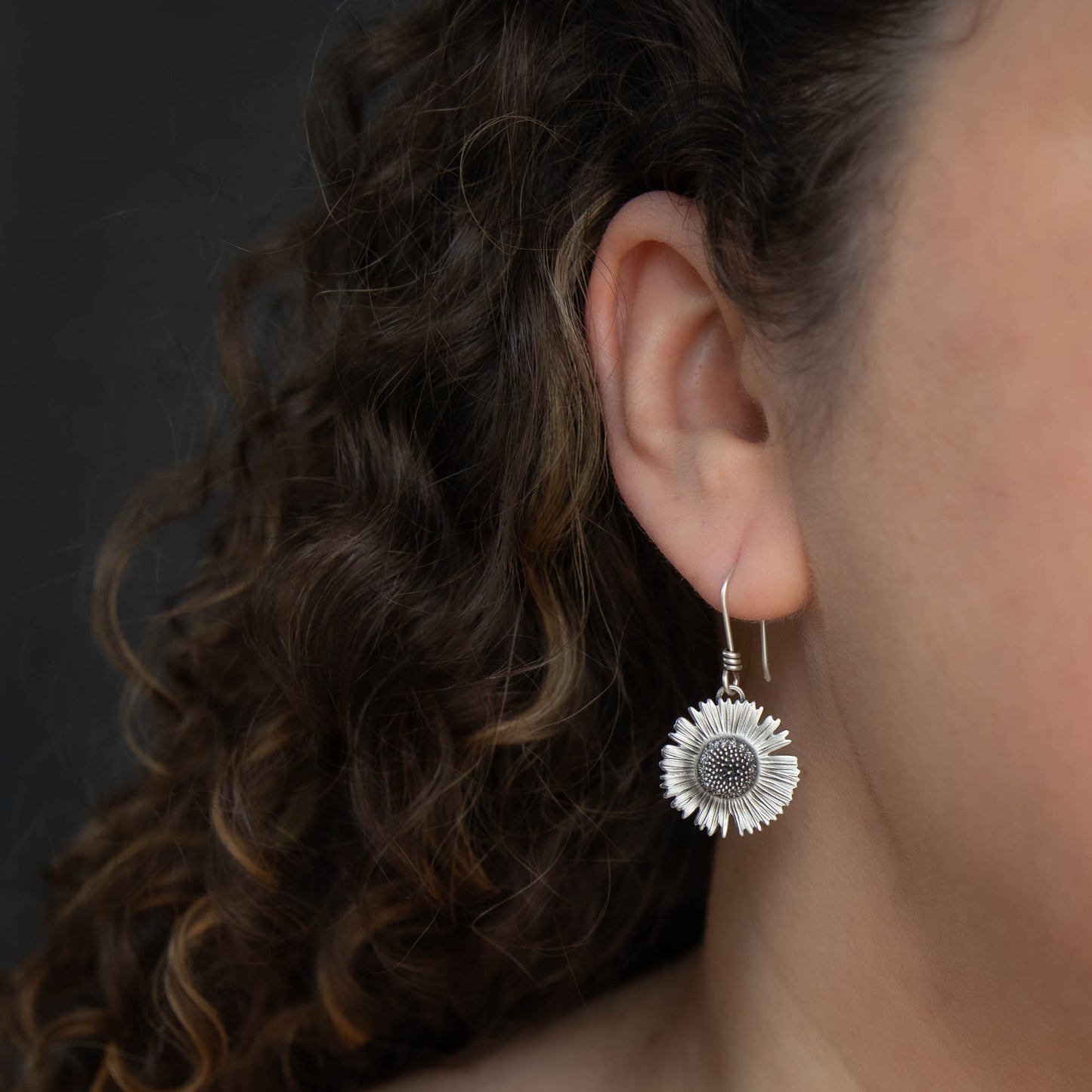 Made-to-Order Daisy Earrings